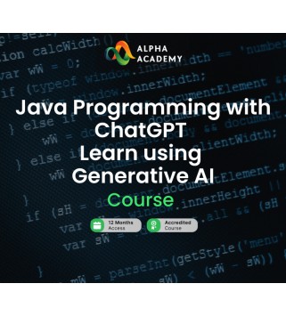 Java Programming with ChatGPT Learn using Generative AI Alpha Academy Code Other Key GLOBAL